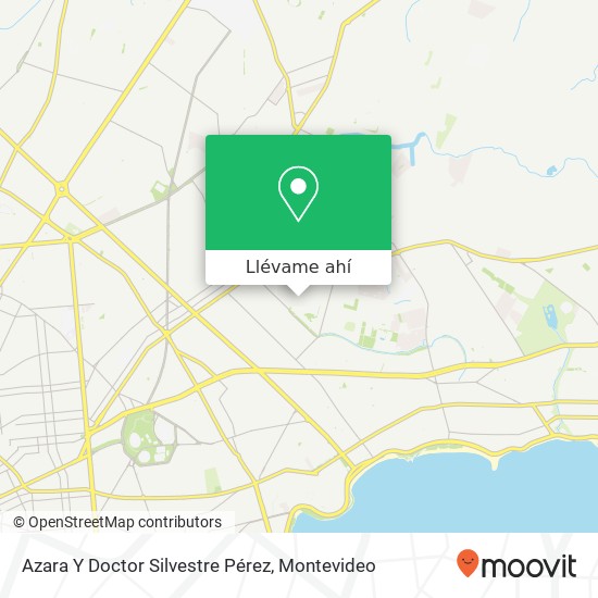 Mapa de Azara Y Doctor Silvestre Pérez