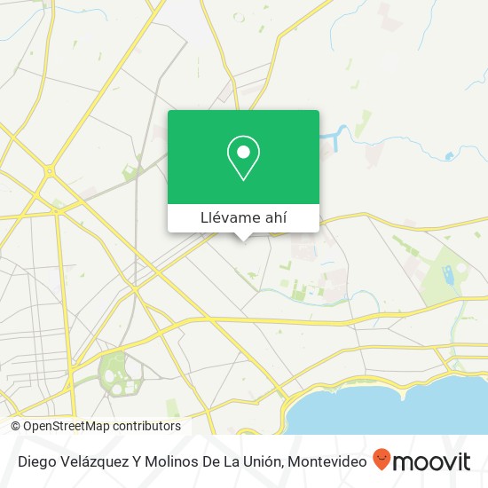 Mapa de Diego Velázquez Y Molinos De La Unión