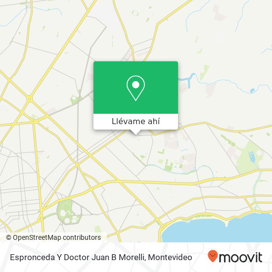 Mapa de Espronceda Y Doctor Juan B Morelli