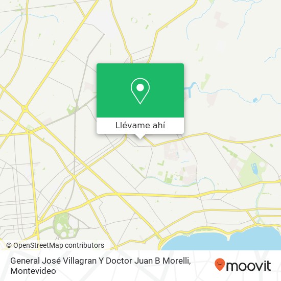 Mapa de General José Villagran Y Doctor Juan B Morelli