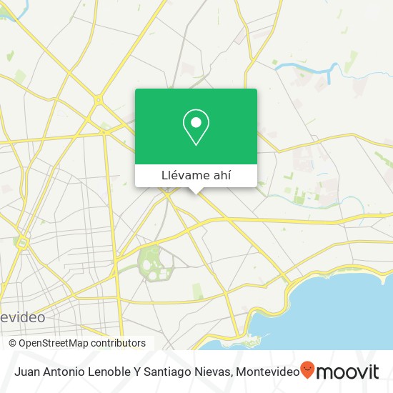 Mapa de Juan Antonio Lenoble Y Santiago Nievas