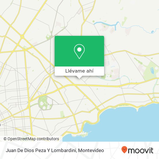 Mapa de Juan De Dios Peza Y Lombardini