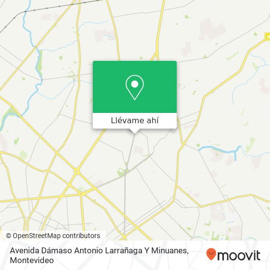 Mapa de Avenida Dámaso Antonio Larrañaga Y Minuanes