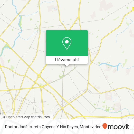 Mapa de Doctor José Irureta Goyena Y Nin Reyes