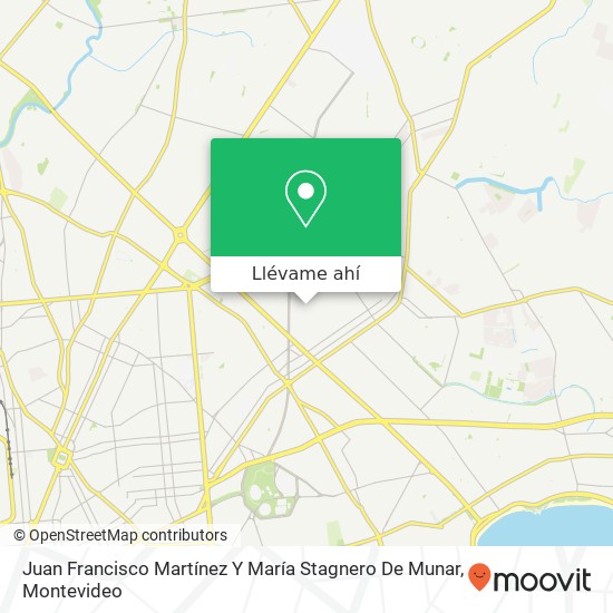 Mapa de Juan Francisco Martínez Y María Stagnero De Munar