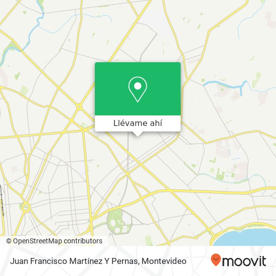 Mapa de Juan Francisco Martínez Y Pernas