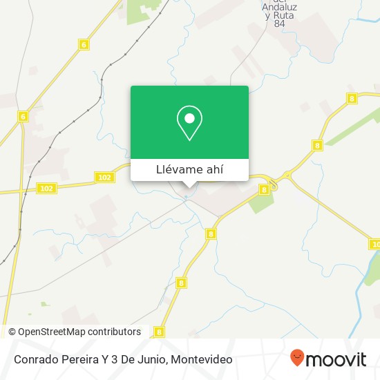 Mapa de Conrado Pereira Y 3 De Junio