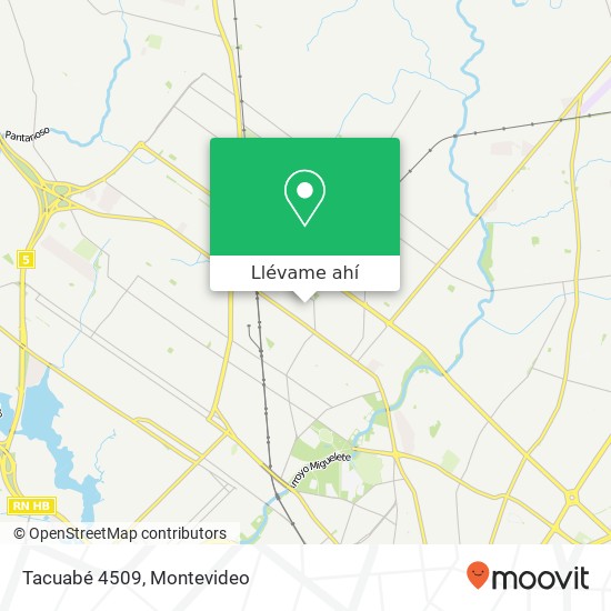Mapa de Tacuabé 4509