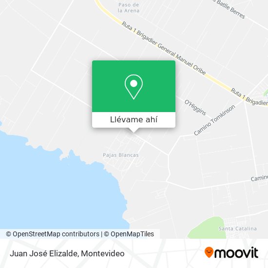 Mapa de Juan José Elizalde