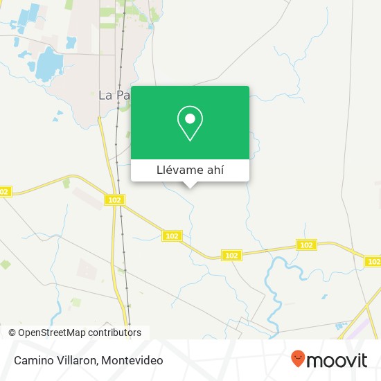 Mapa de Camino Villaron