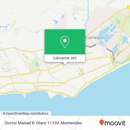 Mapa de Doctor Manuel R. Otero 11100