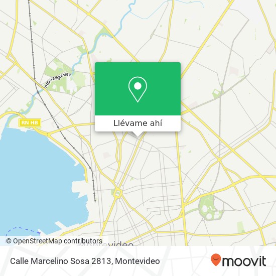 Mapa de Calle Marcelino Sosa 2813