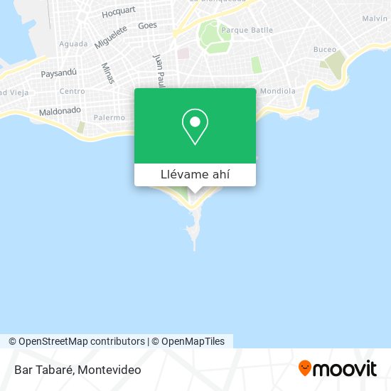 Mapa de Bar Tabaré