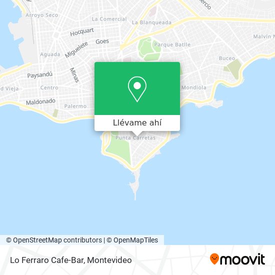 Mapa de Lo Ferraro Cafe-Bar