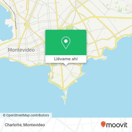 Mapa de Charlotte, Doctor José Scoseria Punta Carretas, Montevideo, 11300