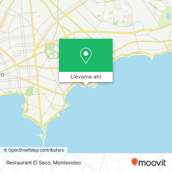 Mapa de Restaurant El Seco, Rambla Presidente Charles de Gaulle Pocitos, Montevideo, 11300