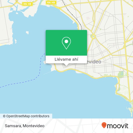 Mapa de Samsara, 1316 Zabala Ciudad Vieja, Montevideo, 11000