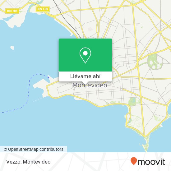 Mapa de Vezzo, Avenida 18 de Julio Centro, Montevideo, 11100