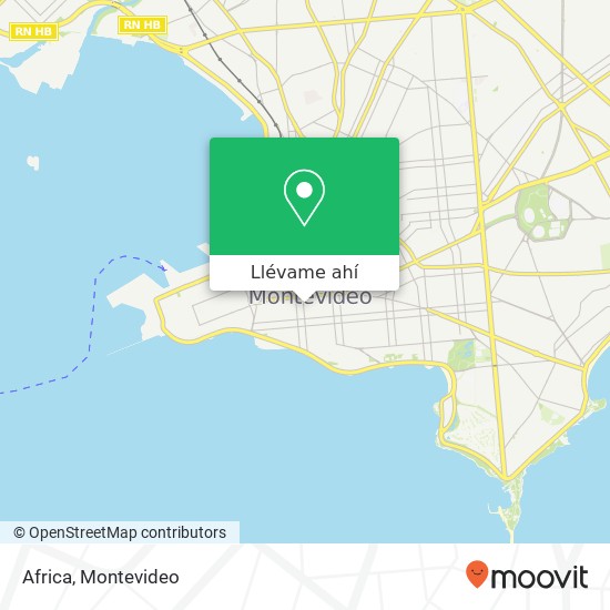 Mapa de Africa, 1106 San José Centro, Montevideo, 11100
