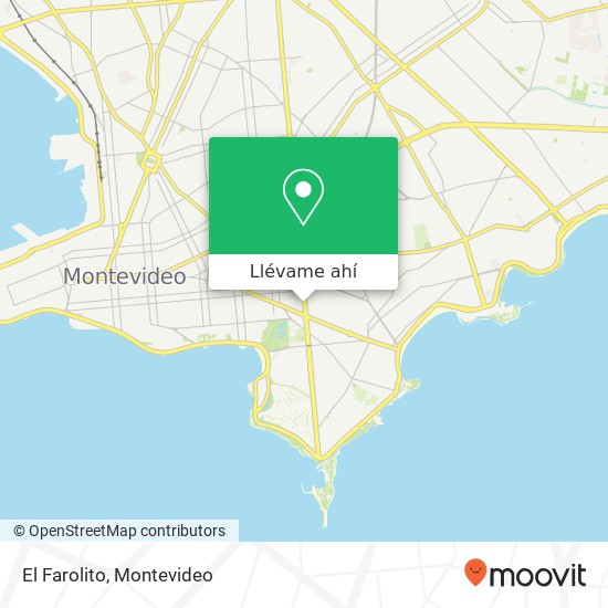Mapa de El Farolito, Boulevard General Artigas Parque Rodó, Montevideo, 11200