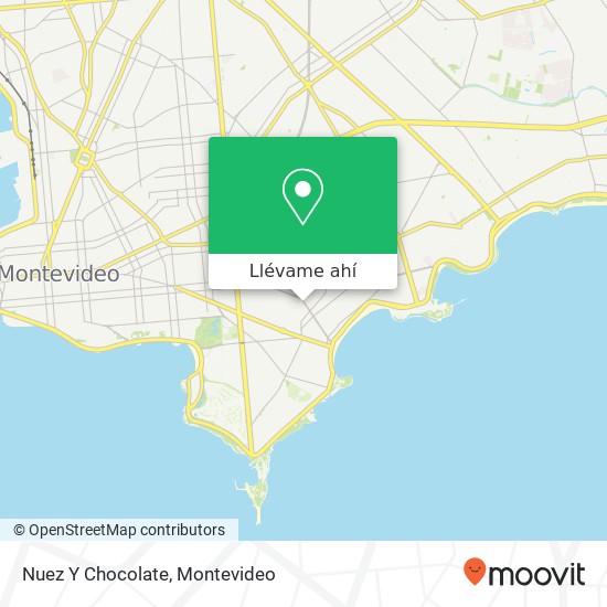 Mapa de Nuez Y Chocolate, 2830 Avenida Brasil Pocitos, Montevideo, 11300