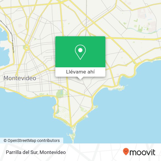 Mapa de Parrilla del Sur, 2651 Bartolito Mitre Pocitos, Montevideo, 11300