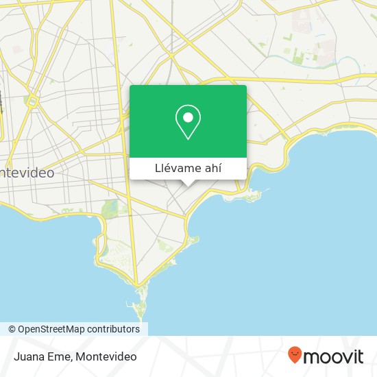 Mapa de Juana Eme, Boulevard 26 de Marzo Pocitos, Montevideo, 11300