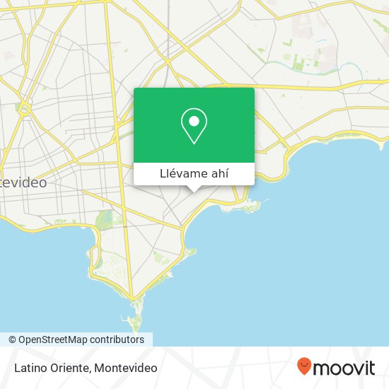 Mapa de Latino Oriente, 3233 Manuel Pagola Pocitos, Montevideo, 11300