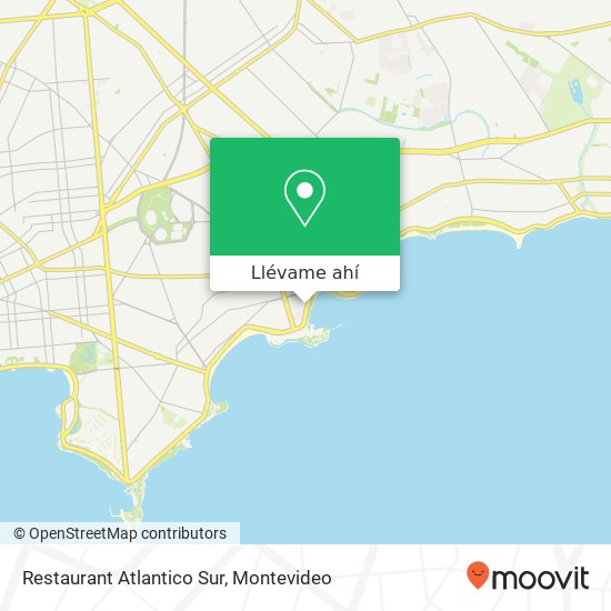 Mapa de Restaurant Atlantico Sur, Rambla Armenia Buceo, Montevideo, 11300