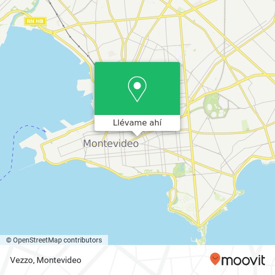 Mapa de Vezzo, Avenida 18 de Julio Cordón, Montevideo, 11200