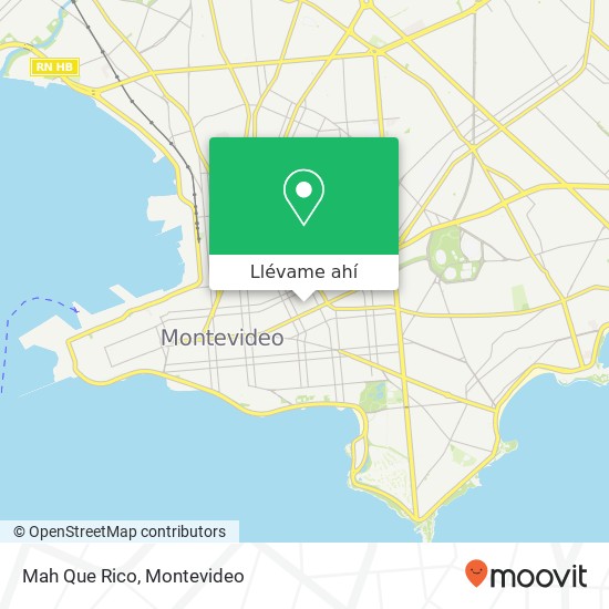 Mapa de Mah Que Rico, 1777 Colonia Cordón, Montevideo, 11200