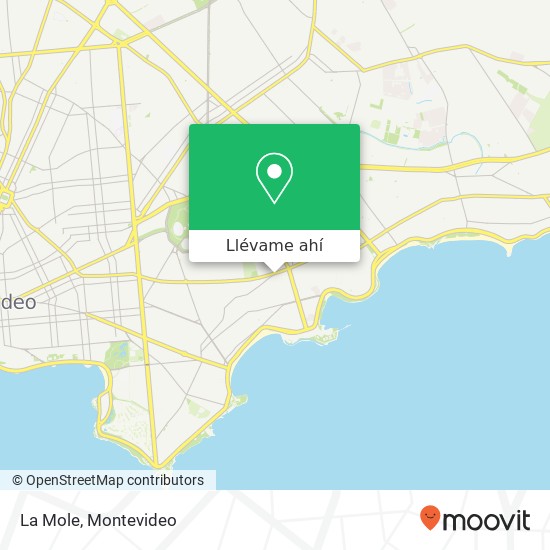 Mapa de La Mole, 3402 Francisco Muñoz Pocitos, Montevideo, 11300
