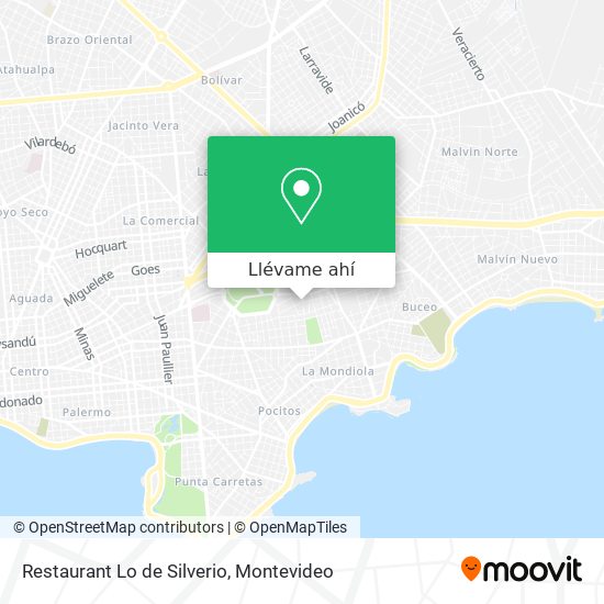 Mapa de Restaurant Lo de Silverio