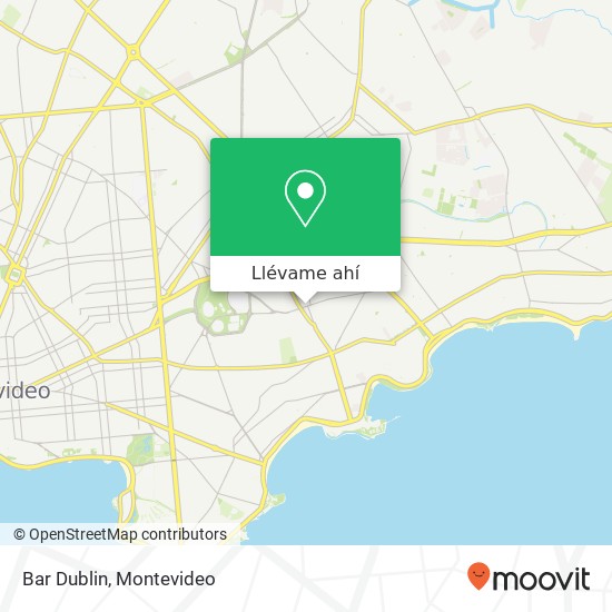 Mapa de Bar Dublin, 3431 Avenida Ramón Anador Parque Batlle Villa Dolores, Montevideo, 11600