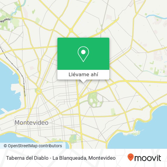 Mapa de Taberna del Diablo - La Blanqueada, 2645 Avenida General José Garibaldi Larrañaga, Montevideo, 11600