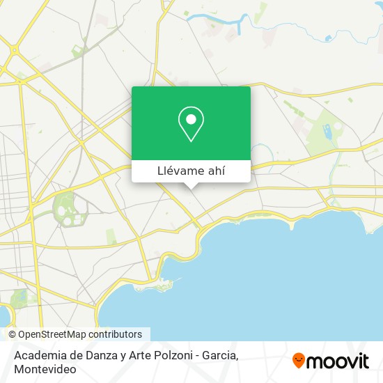 Mapa de Academia de Danza y Arte Polzoni - Garcia