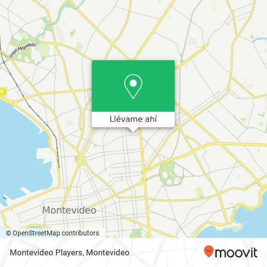 Mapa de Montevideo Players