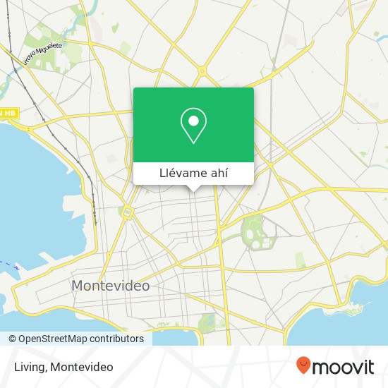 Mapa de Living, Doctor Juan Paullier La Comercial, Montevideo, 11800