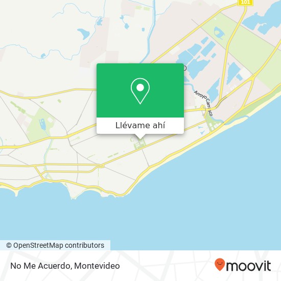 Mapa de No Me Acuerdo, 6453 Doctor Eduardo Couture Carrasco, Montevideo, 11500