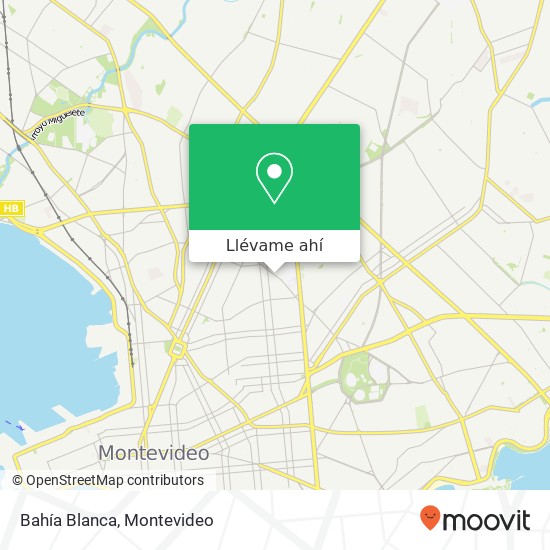Mapa de Bahía Blanca, Avenida General José Garibaldi Figurita, Montevideo, 11800