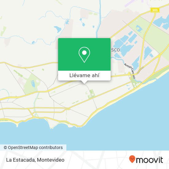 Mapa de La Estacada, Avenida Doctor Alfredo Arocena Carrasco, Montevideo, 11500
