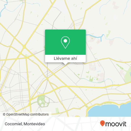 Mapa de Cocomiel, Avenida 8 de Octubre Unión, Montevideo, 12000