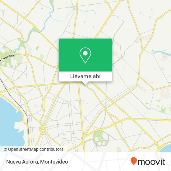 Mapa de Nueva Aurora, Avenida Dr. Luis Alberto de Herrera Larrañaga, Montevideo, 11600