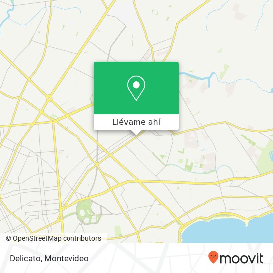 Mapa de Delicato, Avenida 8 de Octubre Unión, Montevideo, 12000