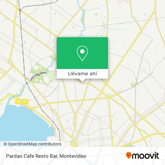 Mapa de Pardao Cafe Resto Bar