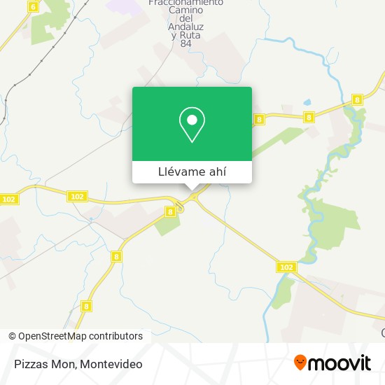 Mapa de Pizzas Mon