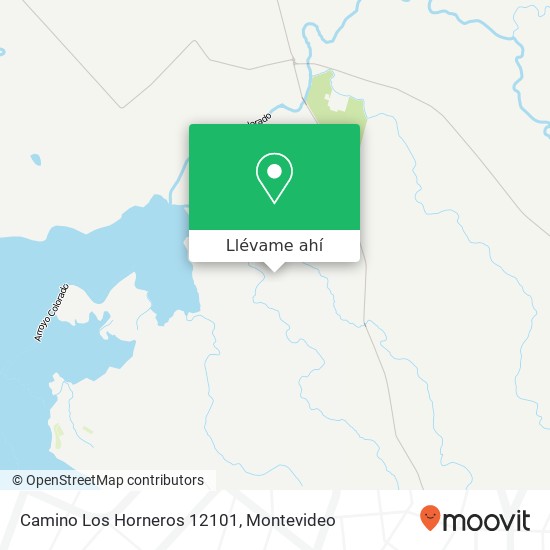 Mapa de Camino Los Horneros 12101