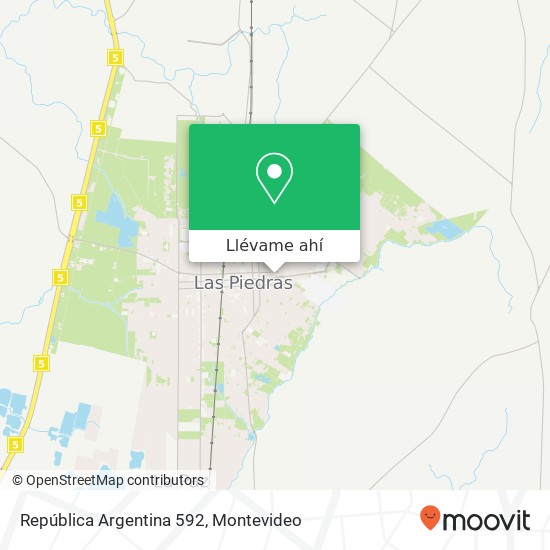 Mapa de República Argentina 592