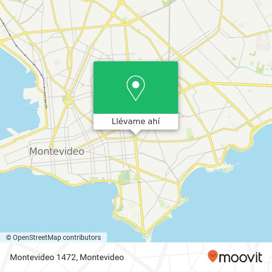 Mapa de Montevideo 1472