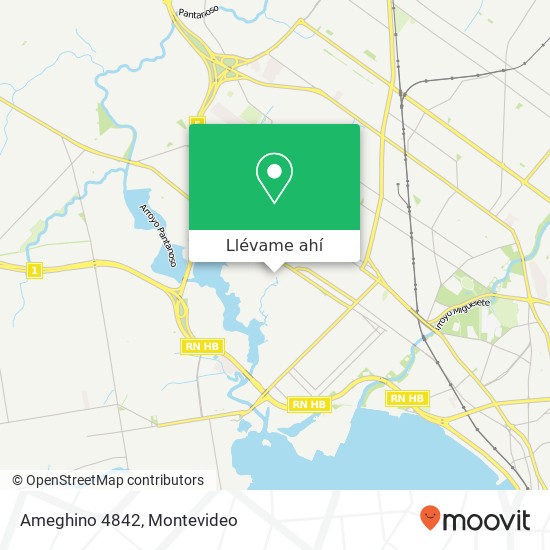 Mapa de Ameghino 4842